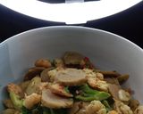 Foto langkah ke 8 dari resep Tumis udang brokoli bakso.