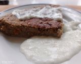 Padlizsán + cukkíni pite fokhagymás mártással, halogén sütőben- fogyis recept fázis 5 fotója