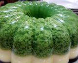 Foto langkah ke 12 dari resep Puding Lumut Mentega Cokelat.