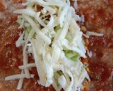 A picture of step 6 of Veggie Chapati wraps.