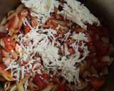Foto del paso 4 de la receta: Macarrones con albahaca y mozzarella