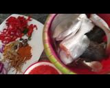 A picture of step 1 of Cat fish pepper soup.