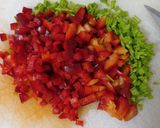 Foto del paso 2 de la receta: Doradas rellenas de verduras con espárragos y patatas