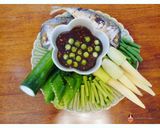 รูปขั้นตอนการทำที่ 3 ของ น้ำพริกกะปิ,,,🌽🥒🐟🥒🌽#กินผักรักสุขภาพ5