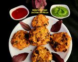 A picture of step 4 of Lal Saag Mix Dal Vada.
