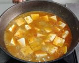 Hình bước làm 4 của món Mapo tofu - Đậu hủ xốt cay