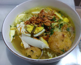 Foto langkah ke 4 dari resep Soto ayam kuning.