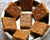 A picture of step 4 of Healthy Til Gud Peanut Burfi.