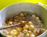 Hình bước làm 12 của món Thịt kho trứng cút nấm rơm
