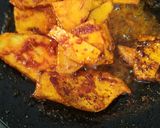 A picture of step 2 of Suran chips.