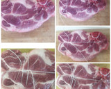 Foto del paso 1 de la receta: Sonka "jamón" de Pascua - comida húngara en castellano