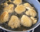 A picture of step 2 of Instant motichoor Modak.