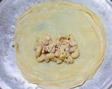 Foto langkah ke 4 dari resep Risol Macaroni Chicken Creamy (Frozen Food).