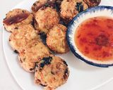 Hình bước làm 1 của món Chả chiên từ đậu hũ nghiền (chay)