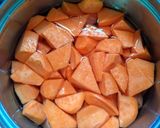 A picture of step 5 of Sweet potato and rice crochets.