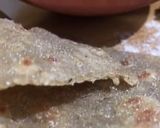 A picture of step 6 of Bajre ki roti.