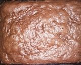 A picture of step 3 of Bannana and chocolate moose cake.