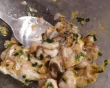 Une image de l'étape 5 de Tartare d'huîtres et Coquilles st Jacques a la Grenade.