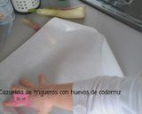 Foto del paso 1 de la receta Cazuelitas de trigueros y huevo de codorniz