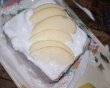A picture of step 3 of Apple pie honey bread cake.
