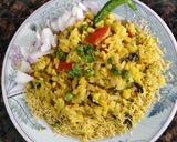 मटर पोहा(mater poha recipe in hindi) रेसिपी चरण 4 फोटो