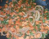 A picture of step 1 of Vegetable Jollof Rice.