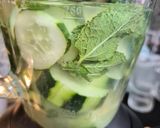 Foto del paso 3 de la receta: Zumo refrescante de pepino, hierbabuena, lima y Tajín