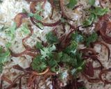 A picture of step 5 of Egg biryani.