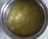 A picture of step 1 of Mango tango.