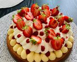 Foto del paso 6 de la receta Fraisier 🍓 o Torta cremosa de fresas
