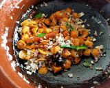 A picture of step 2 of Masala Khichdi.