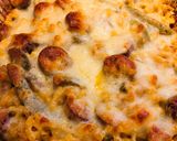 A picture of step 11 of Smoked Sausage Taco Cheesy Mac & Cheese 🧀.