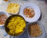 Hình bước làm 5 của món Xôi xéo đơn giản