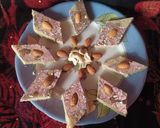 A picture of step 4 of Kaju and Badam Katli (Cashew and Almond Fudge).