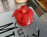 Une image de l'étape 6 de Courgettes jaunes au céleri, tomate,coriandre et épices.
