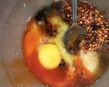 A picture of step 2 of Vegetables rice.