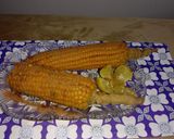 A picture of step 2 of Simple boiled salted corn on the cob.
