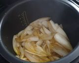 Une image de l'étape 1 de Tarte tatin aux endives roquefort et crème de camembert #fevrier.