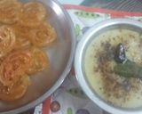 A picture of step 4 of Moradabadi moong dal.