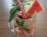 Hình bước làm 3 của món Nước Detox Dưa Hấu - Giảm huyết áp, tốt cho tim mạch