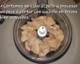 Foto del paso 1 de la receta: Hamburguesa de pollo