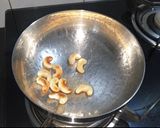 A picture of step 1 of Kaju khoya (Light and simple).