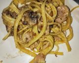 Foto langkah ke 8 dari resep Mushroom Alfredo Dumbbelletti.
