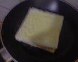 Foto langkah ke 2 dari resep Roti Panggang Selai Coklat.