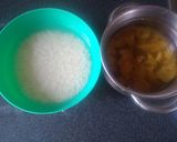 A picture of step 1 of Jaggery Rice.