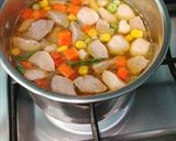 Foto langkah ke 5 dari resep Sop Bakso Vegetables.