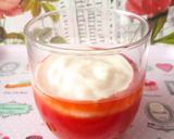Foto del paso 4 de la receta: Yogurt con coulis de fresas