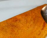 A picture of step 6 of Schezwan Moong Dal Chila.
