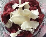 A picture of step 5 of Chocolate raspberry ‘mousse’ or ‘truffle’ - vegan.
