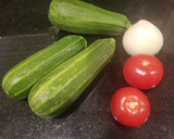 Foto del paso 1 de la receta: Capresas de zapallos italiano